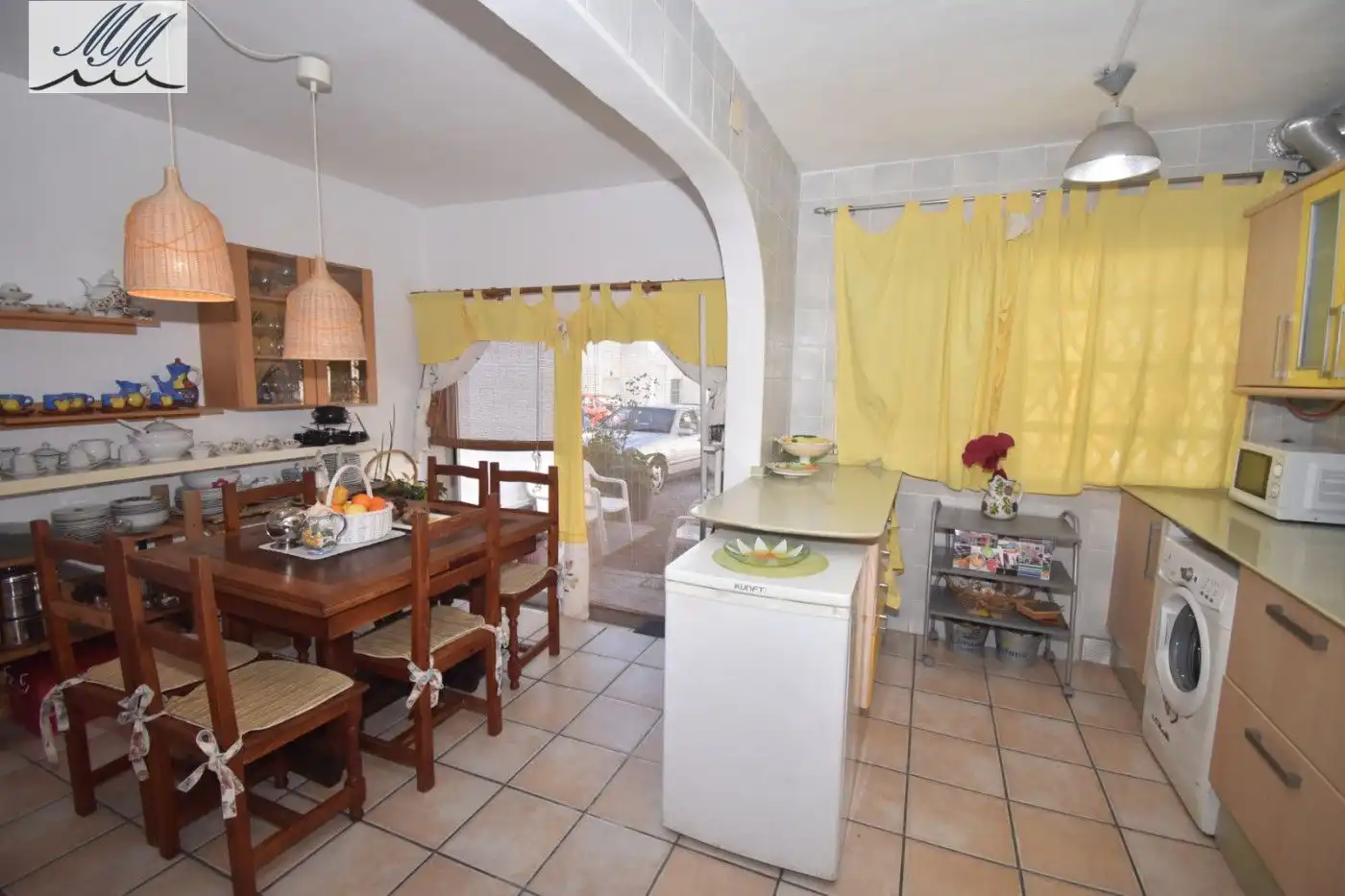 Cocina de Casa adosada en venta en Cartagena con Aire acondicionado, Terraza y Amueblado