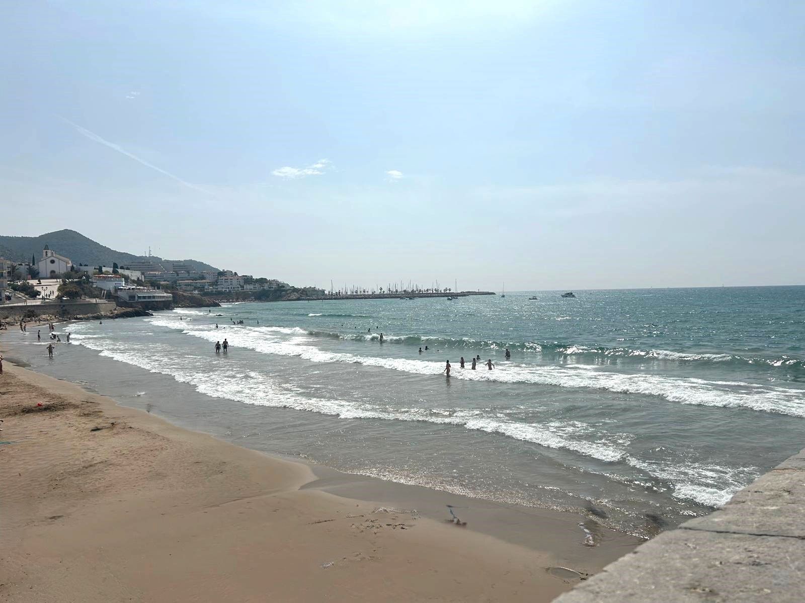 Exterior view of Flat for sale in Sitges  with Air Conditioner, Heating and Terrace