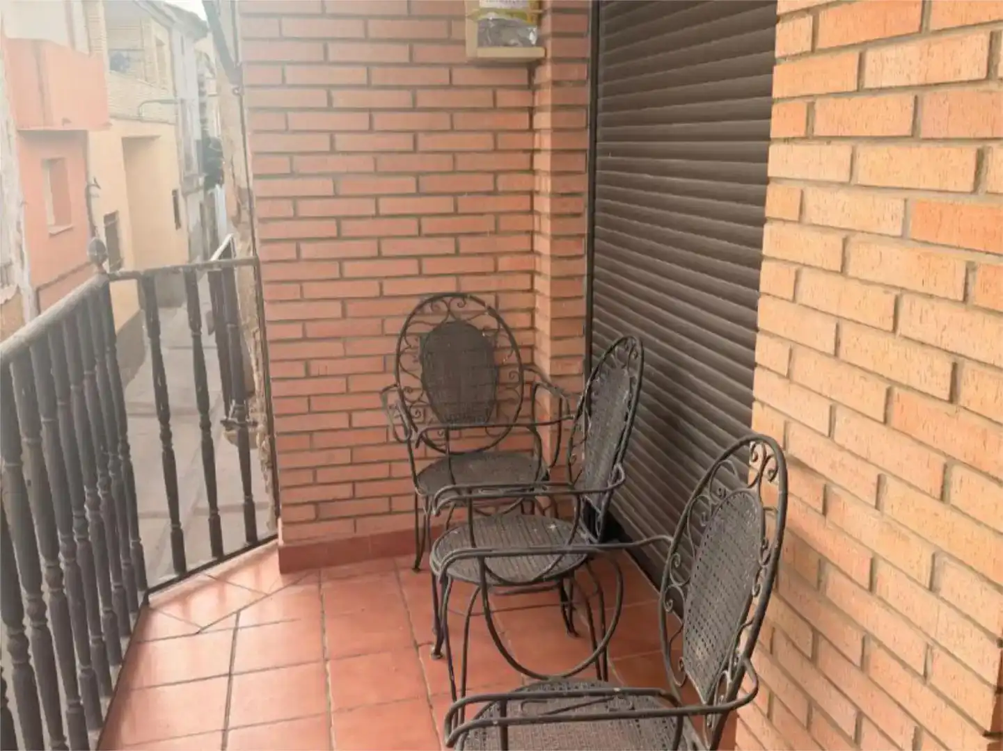Terraza de Piso en venta en Escatrón con Aire acondicionado, Amueblado y Balcón