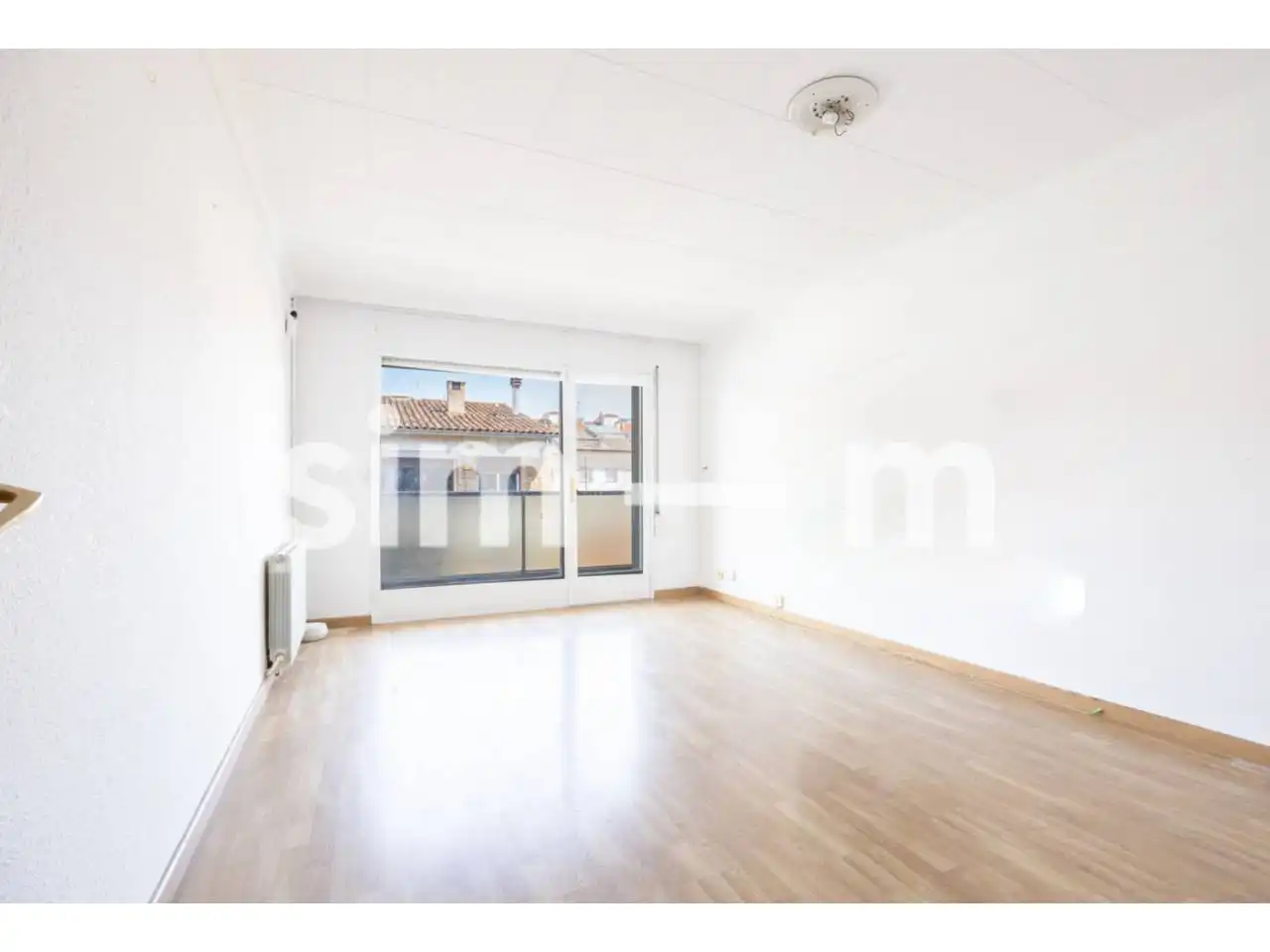 Sala de estar de Piso en venta en Vic con Calefacción, Parquet y Terraza