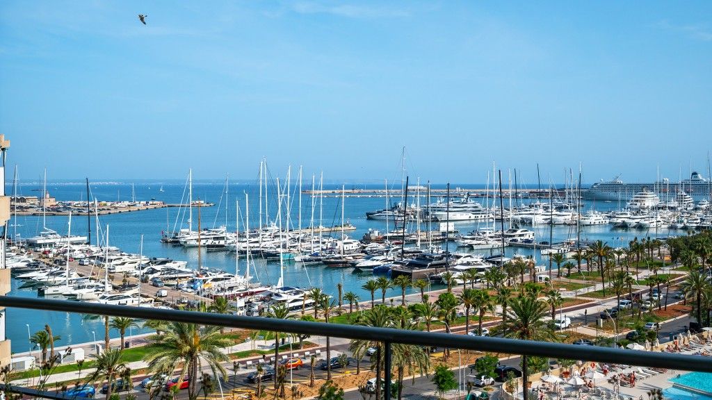 Exterior view of Apartment for sale in  Palma de Mallorca  with Air Conditioner, Terrace and Furnished