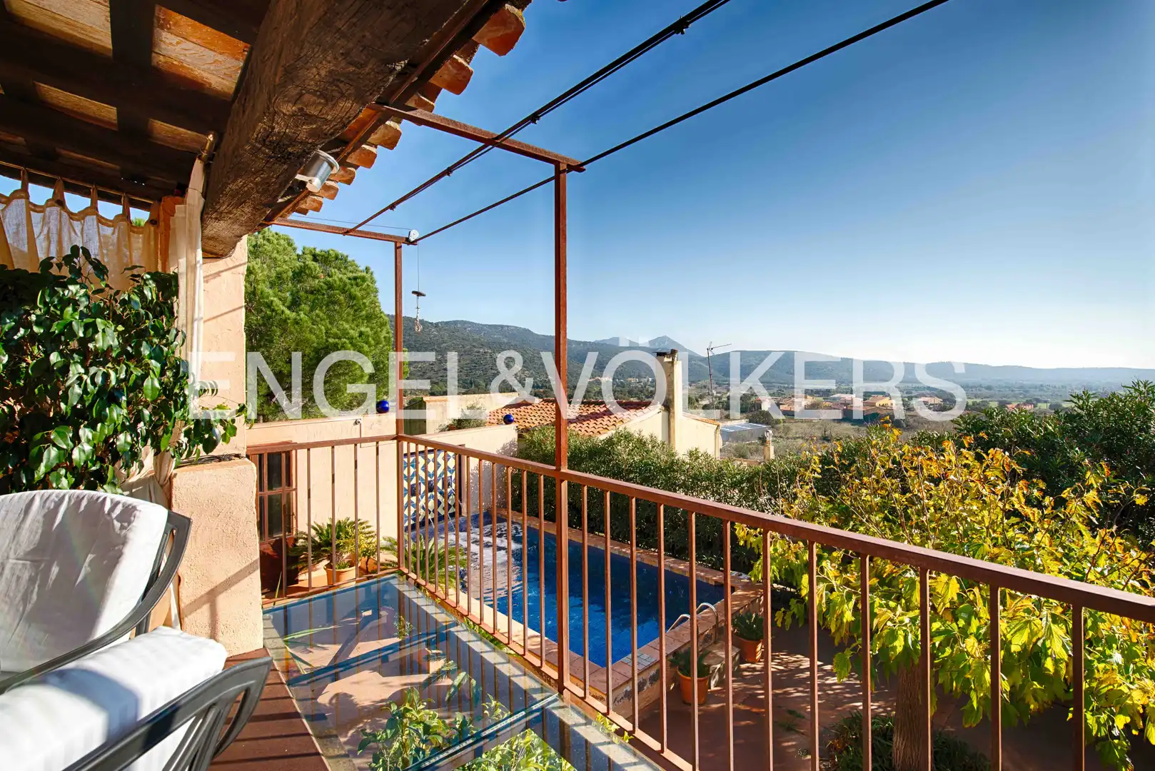 Exterior view of Detached homes for sale in Cantallops  with Private garden, Terrace and Swimming Pool