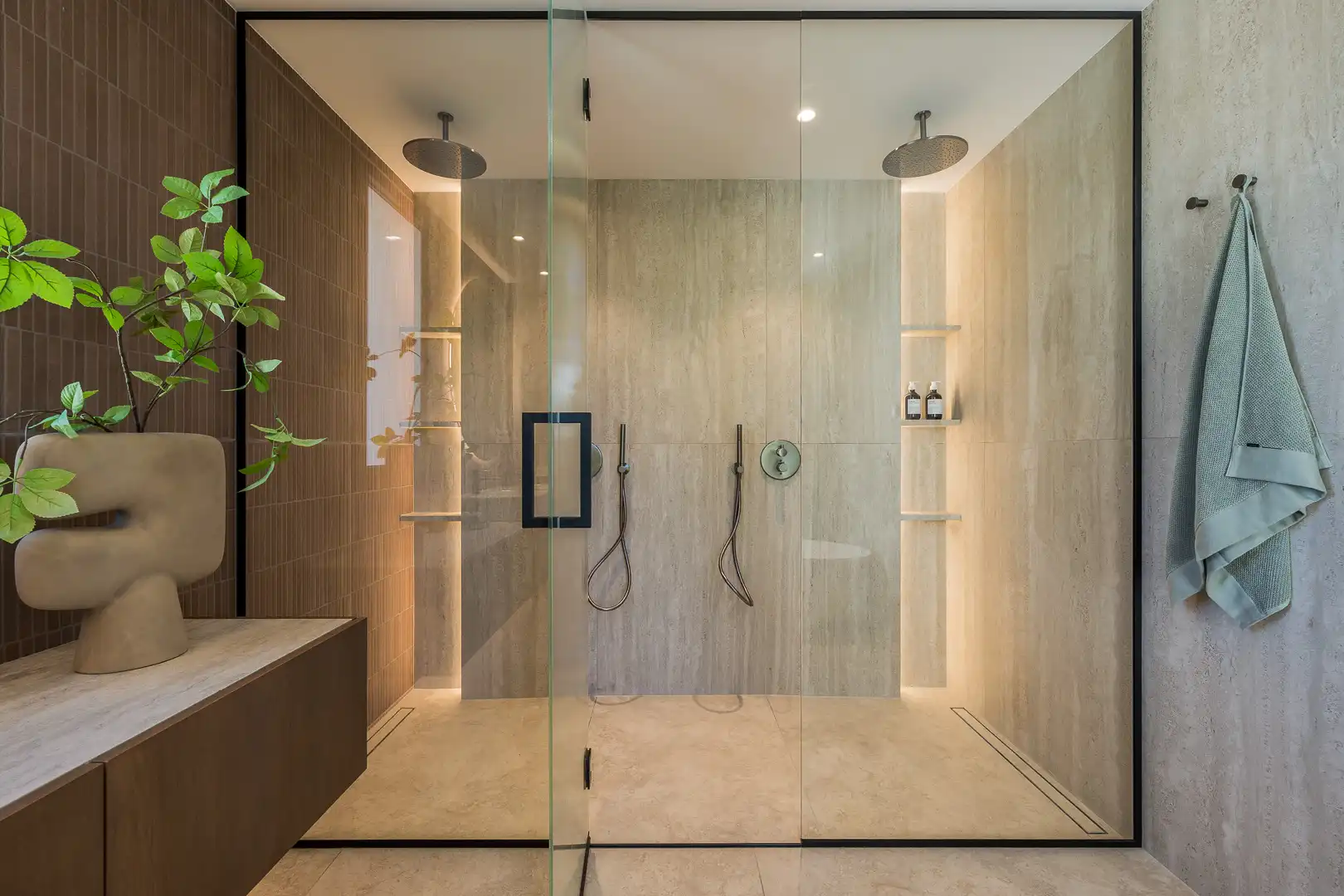 Baño de Casa o chalet en venta en Marbella con Aire acondicionado, Jardín privado y Terraza