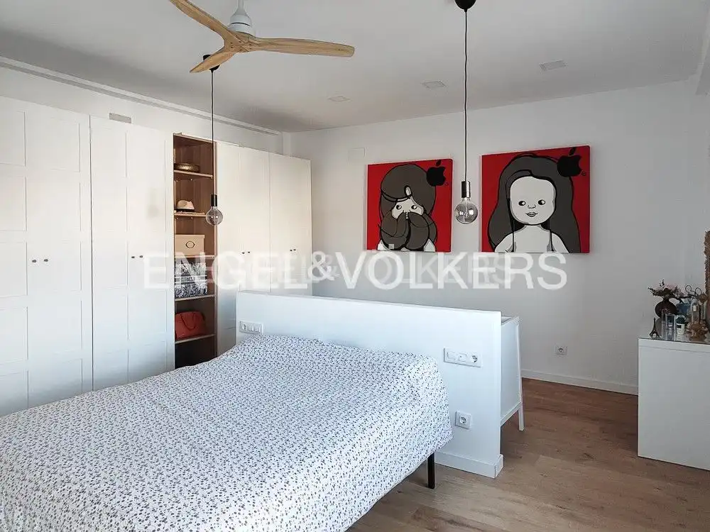 Bedroom of Houses for rent in Alfafar  with Air Conditioner, Heating and Private garden