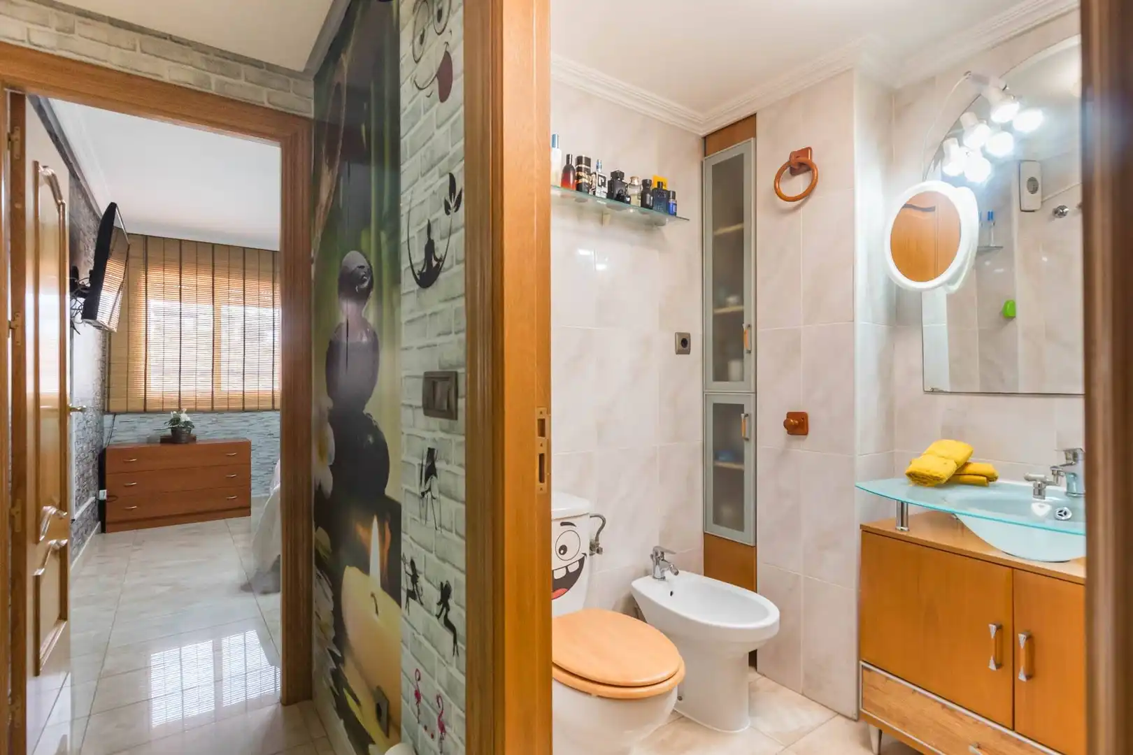 Bathroom of Flat for sale in Murcia  with Air Conditioner, Heating and Storage room