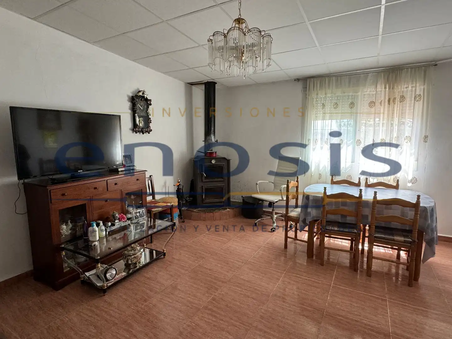 Sala d'estar de Finca rústica en venda en Torre-Pacheco amb Aire condicionat