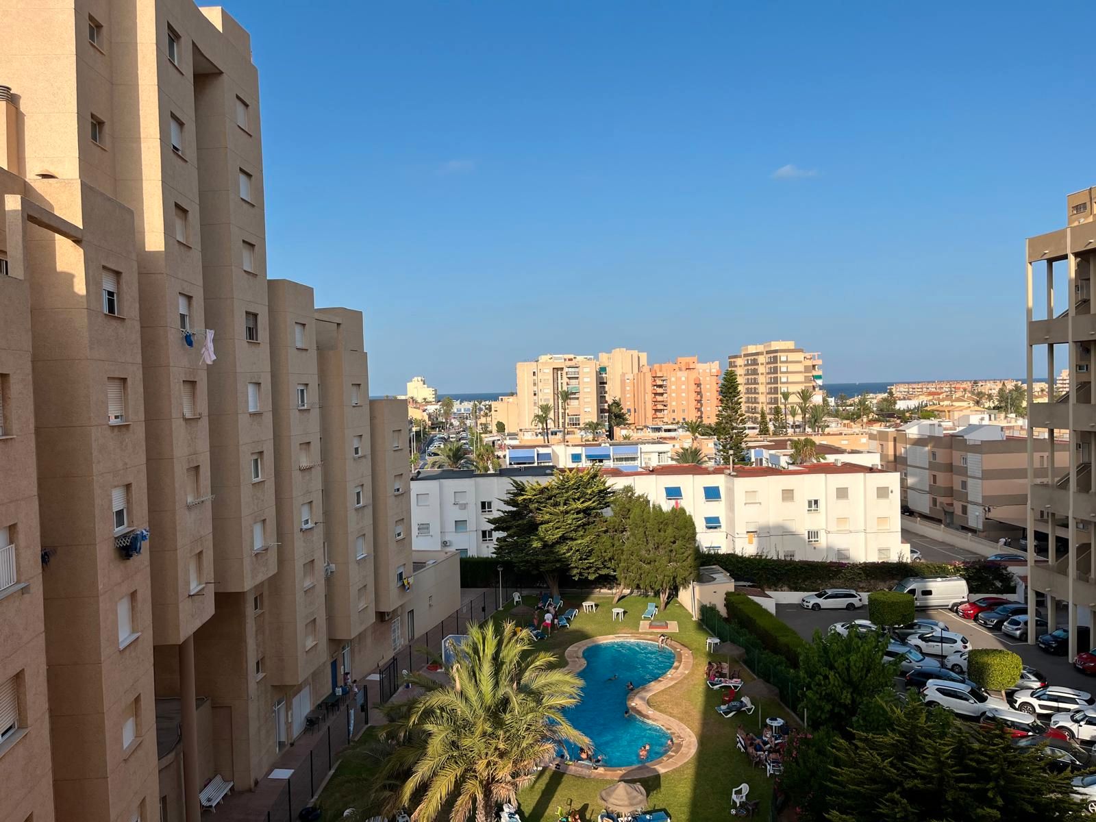 Exterior view of Apartment for sale in La Manga del Mar Menor  with Storage room, Balcony and Community pool