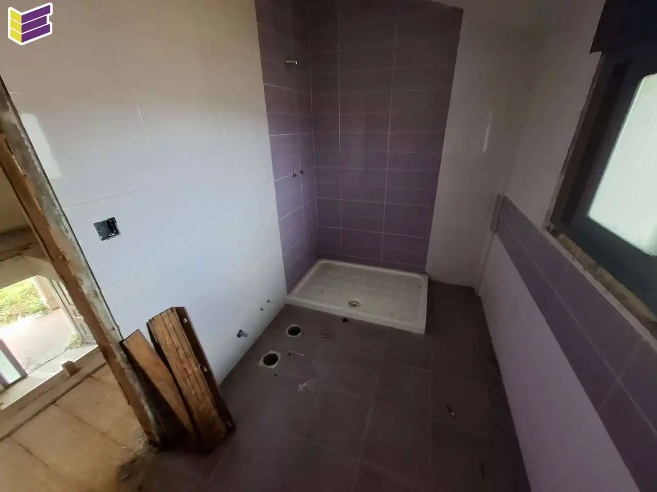 Badezimmer von Haus oder Chalet zum Verkauf in Vilaboa mit Privatgarten und Terrasse