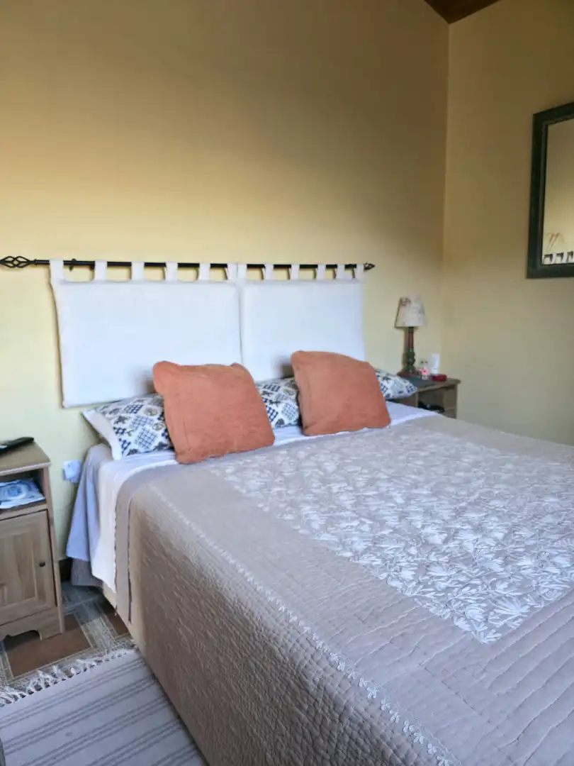 Bedroom of Houses for sale in Salinas de Pisuerga  with Private garden, Storage room and Swimming Pool