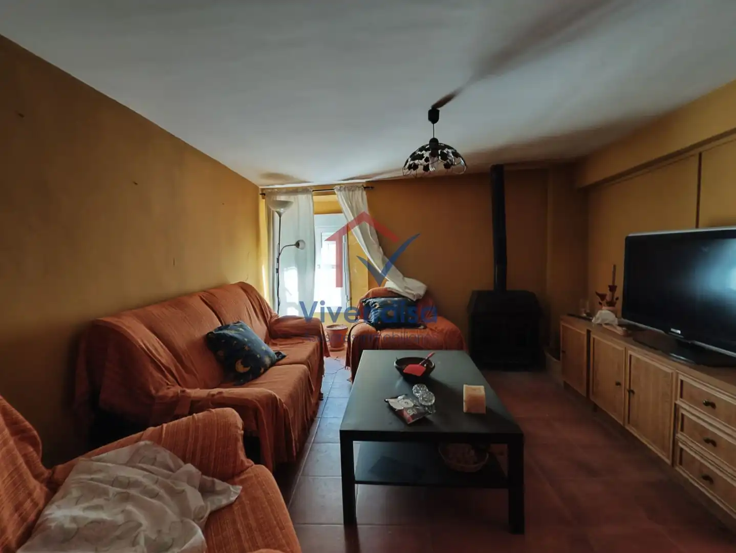 Sala de estar de Casa o chalet en venta en Sacecorbo con Calefacción