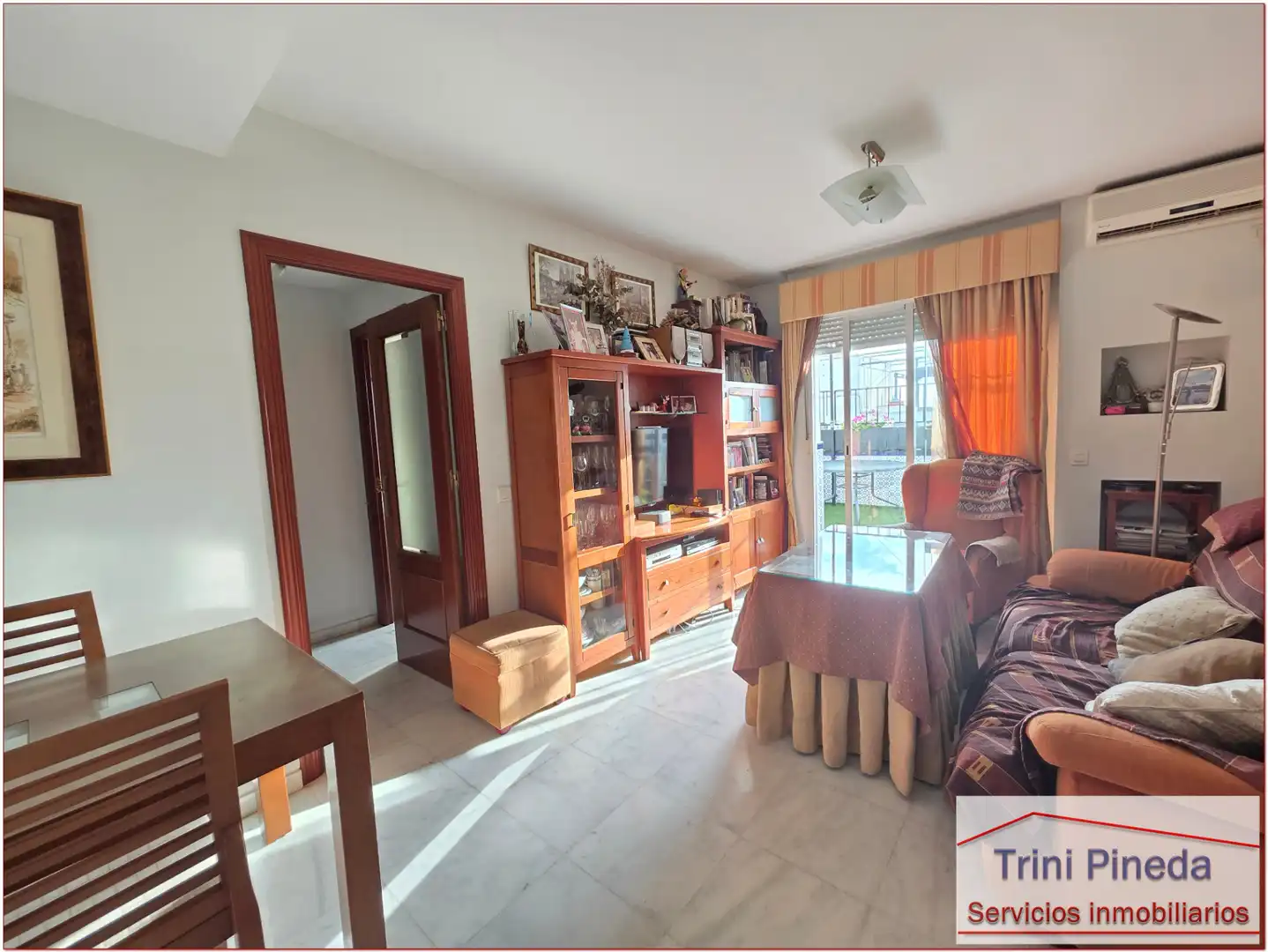 Sala de estar de Ático en venta en Sevilla con Aire acondicionado, Terraza y Trastero