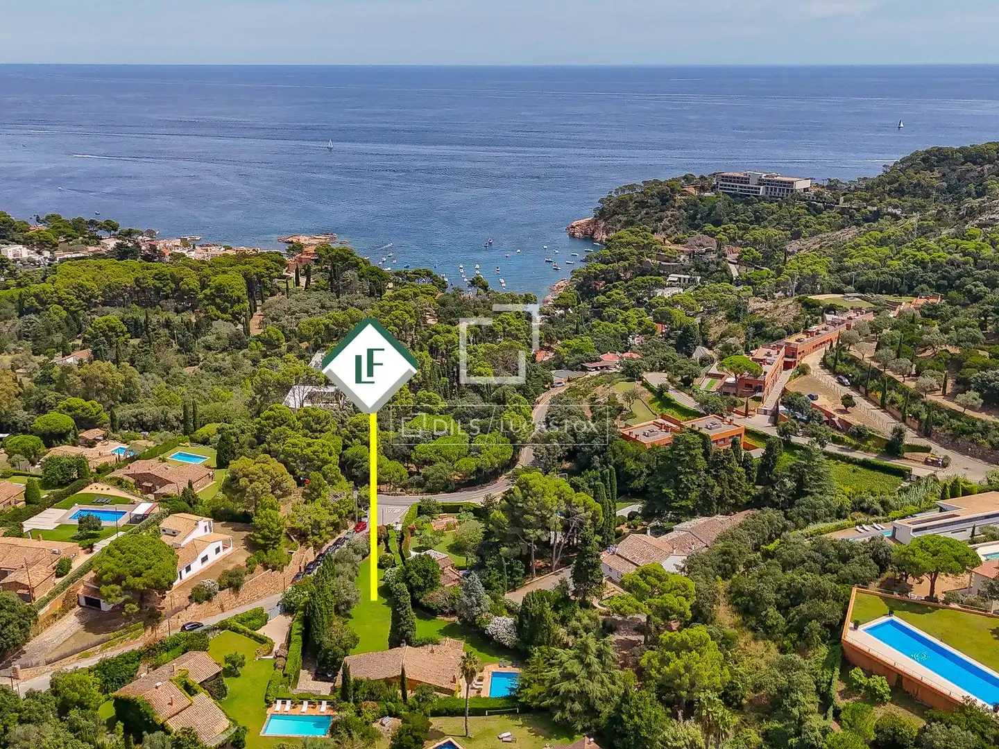 Vista exterior de Casa o xalet en venda en Begur amb Aire condicionat, Calefacció i Jardí privat