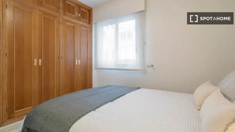 Bedroom of Flat for share in Alicante / Alacant  with Air Conditioner, Heating and Furnished