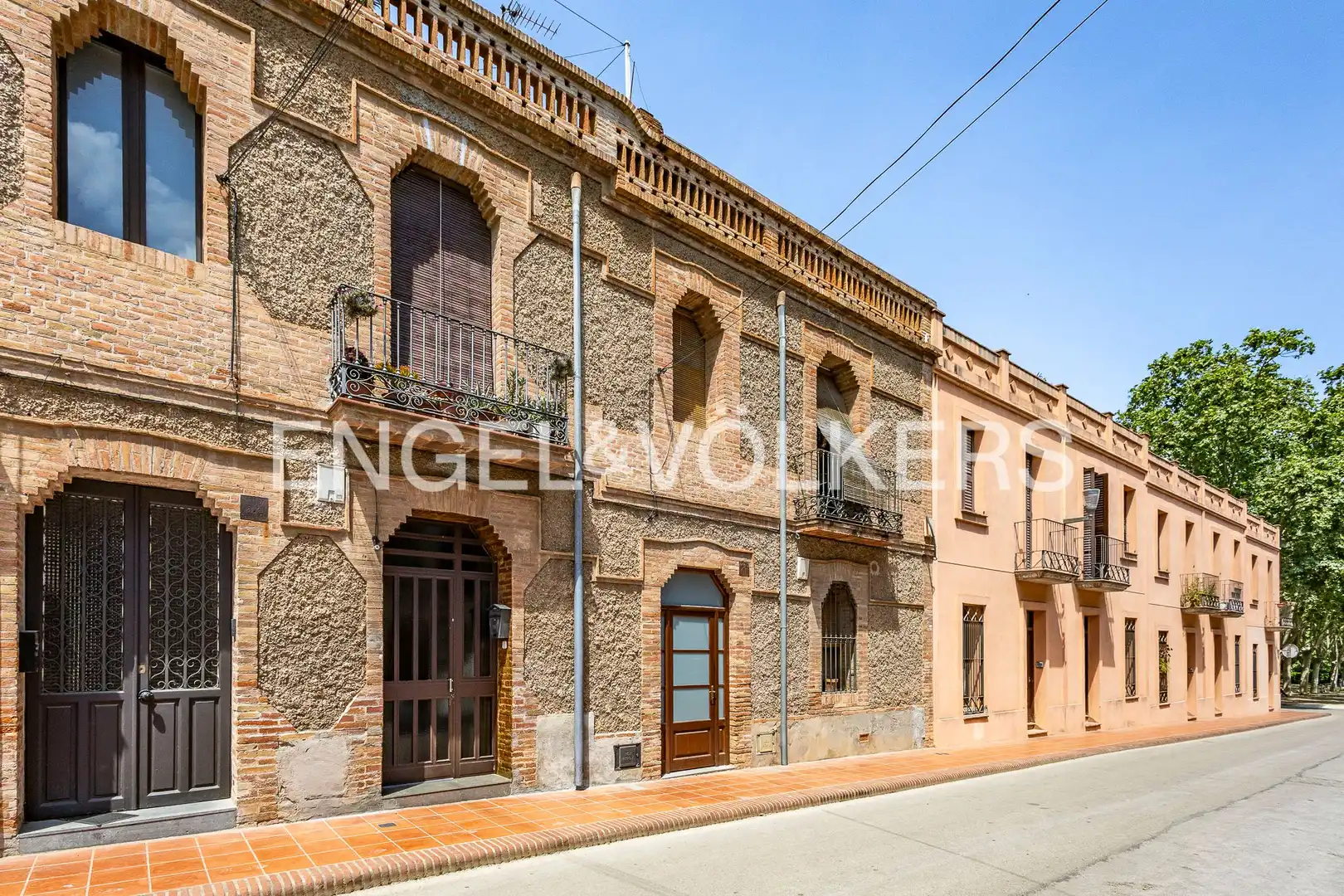 Exterior view of Houses for sale in Santa Coloma de Cervelló  with Air Conditioner, Heating and Private garden