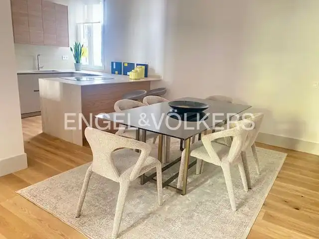 Esszimmer von Wohnung zum Verkauf in Madrid mit Klimaanlage, Heizung und Balkon