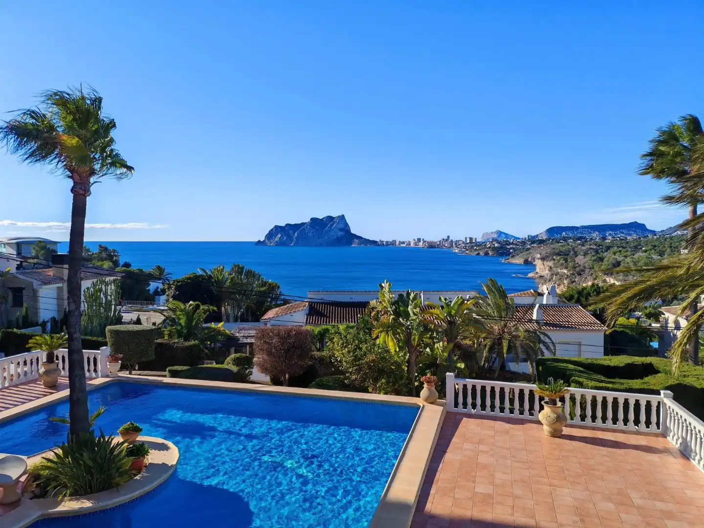 Exterior view of Houses for sale in Moraira