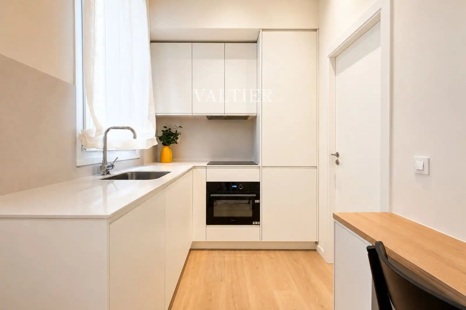 Kitchen of Flat for rent in Madrid  with Heating and Furnished