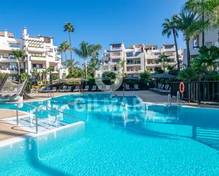 Exterior view of Flat for sale in Estepona  with Air Conditioner and Terrace