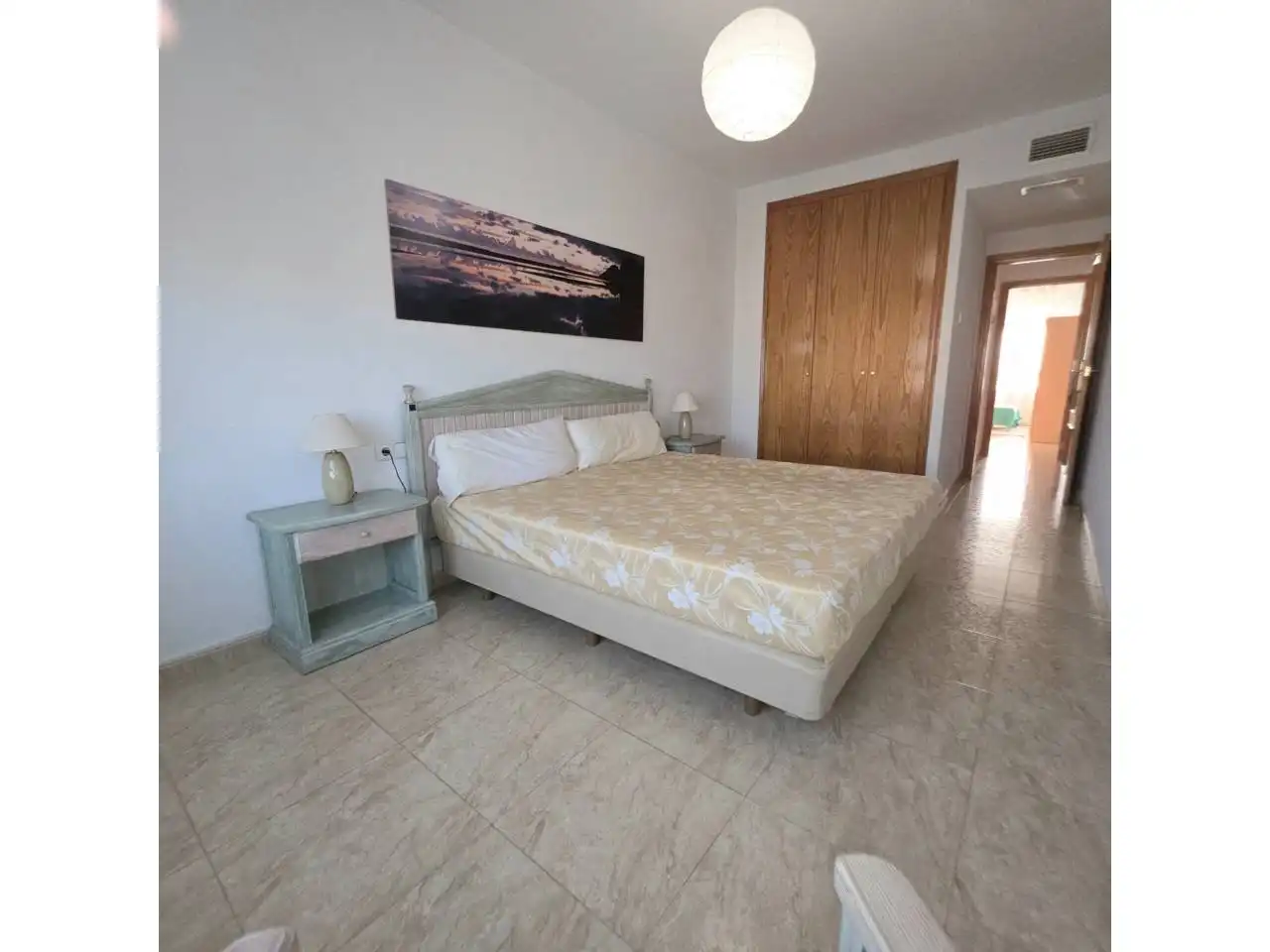 Schlafzimmer von Wohnung zur Miete in Cartagena mit Klimaanlage, Heizung und Möbliert