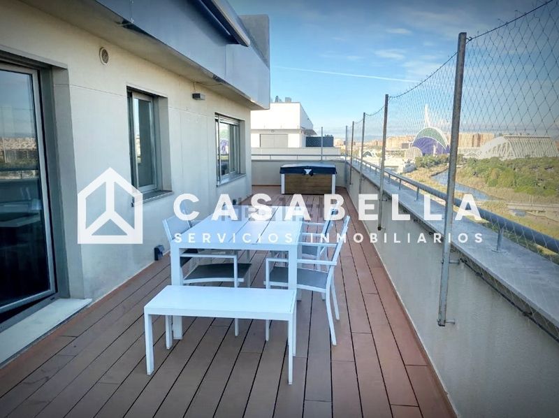 Terrassa de Dúplex en venda en  Valencia Capital amb Aire condicionat, Calefacció i Terrassa