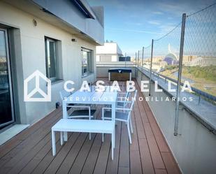 Terrace of Duplex for sale in  Valencia Capital  with Air Conditioner, Heating and Terrace