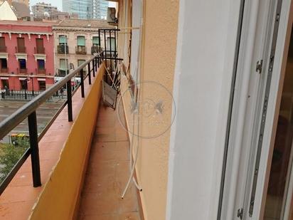 Balcony of Flat to rent in  Madrid Capital  with Air Conditioner, Heating and Terrace