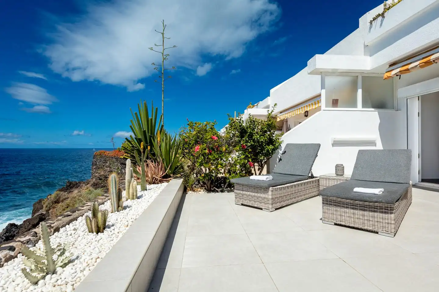 Terrassa de Planta baixa en venda en Santiago del Teide amb Jardí privat, Terrassa i Piscina