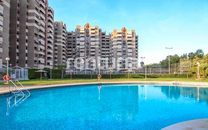 Schwimmbecken von Wohnung zum verkauf in  Valencia Capital mit Klimaanlage, Terrasse und Balkon