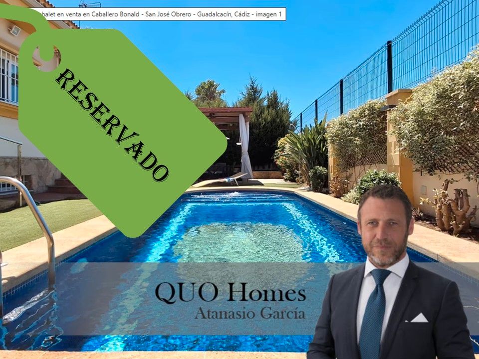 Exterior view of House or chalet for sale in Jerez de la Frontera  with Air Conditioner, Heating and Private garden