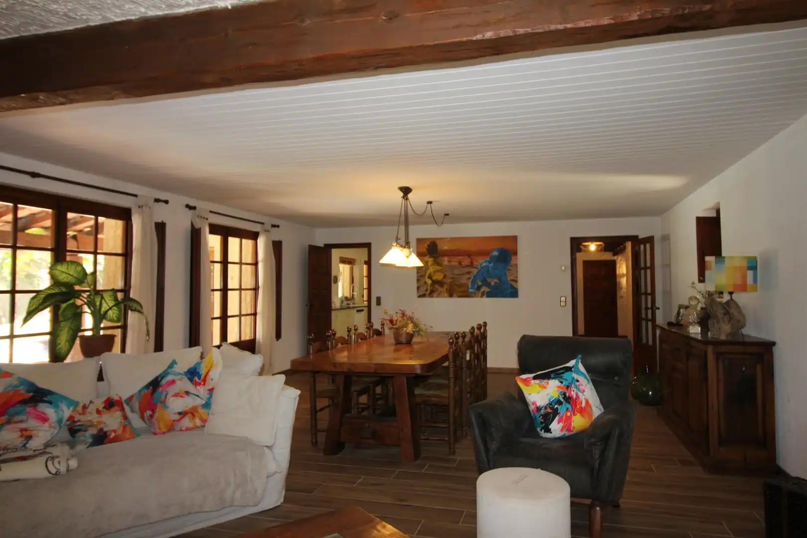 Dining room of Houses for sale in Darnius  with Heating, Terrace and Storage room