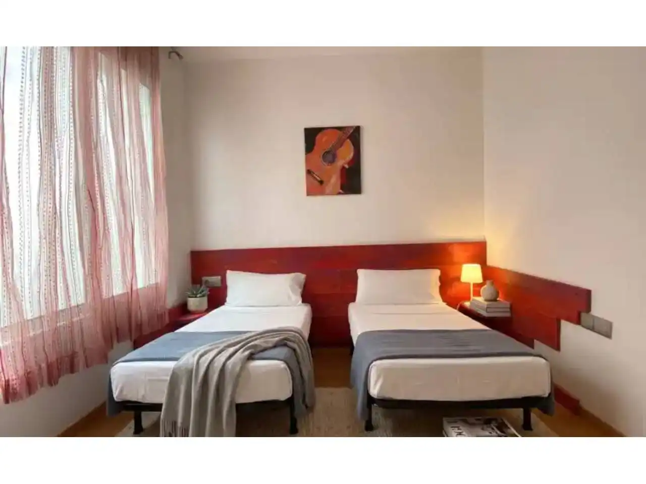 Schlafzimmer von Wohnung zum Verkauf in Sitges mit Klimaanlage, Heizung und Terrasse