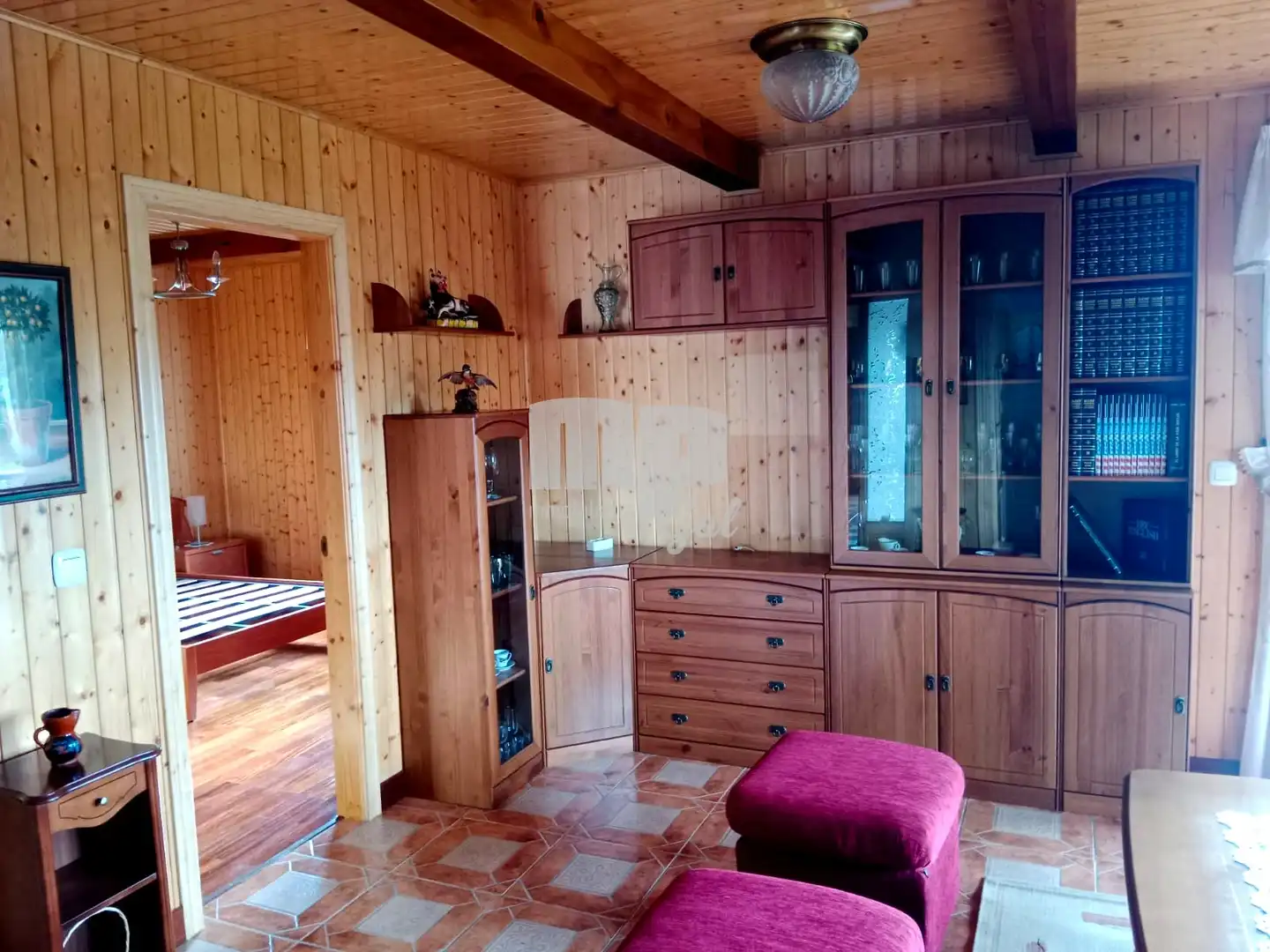 Sala de estar de Casa o chalet en venta en Redondela con Calefacción, Jardín privado y Trastero
