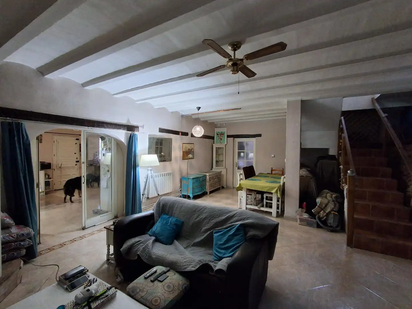 Sala d'estar de Finca rústica en venda en Móra d'Ebre