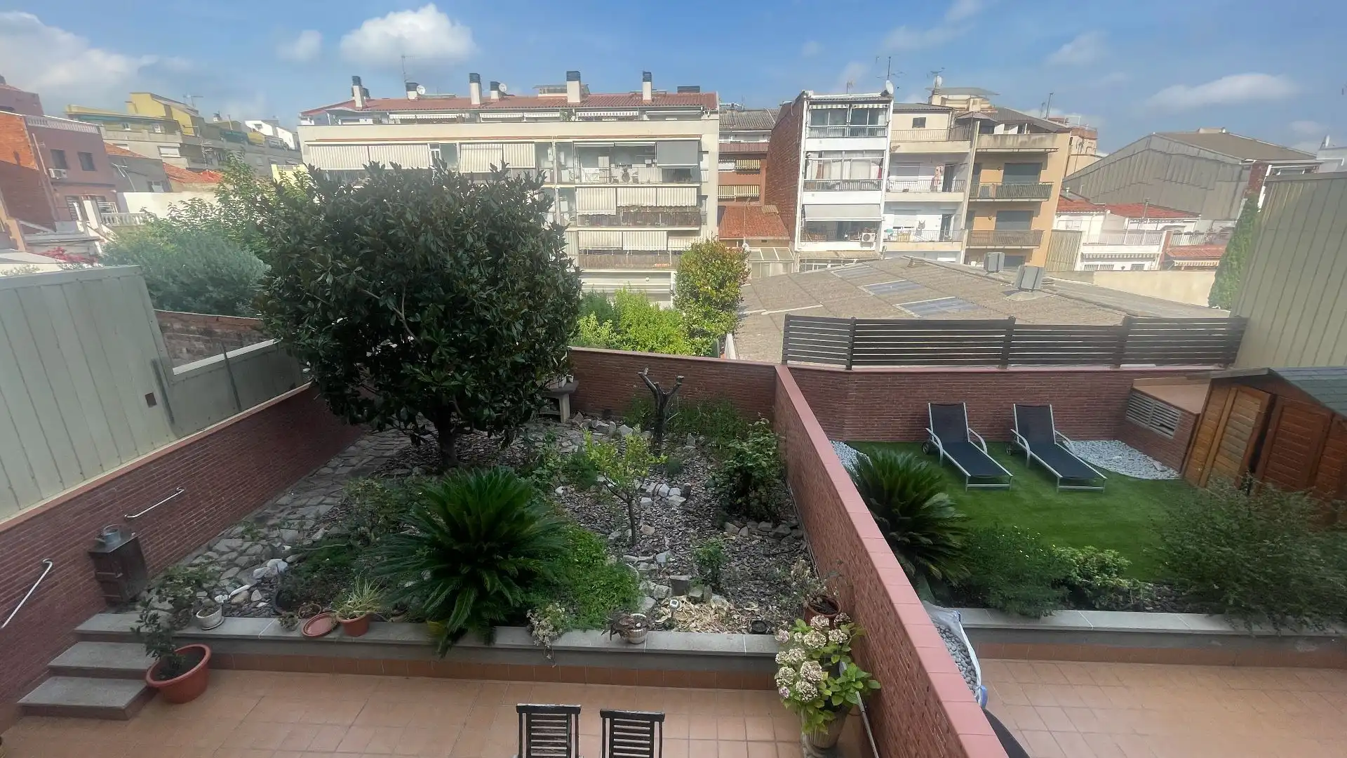 Terraza de Piso de alquiler en Terrassa con Calefacción, Terraza y Amueblado