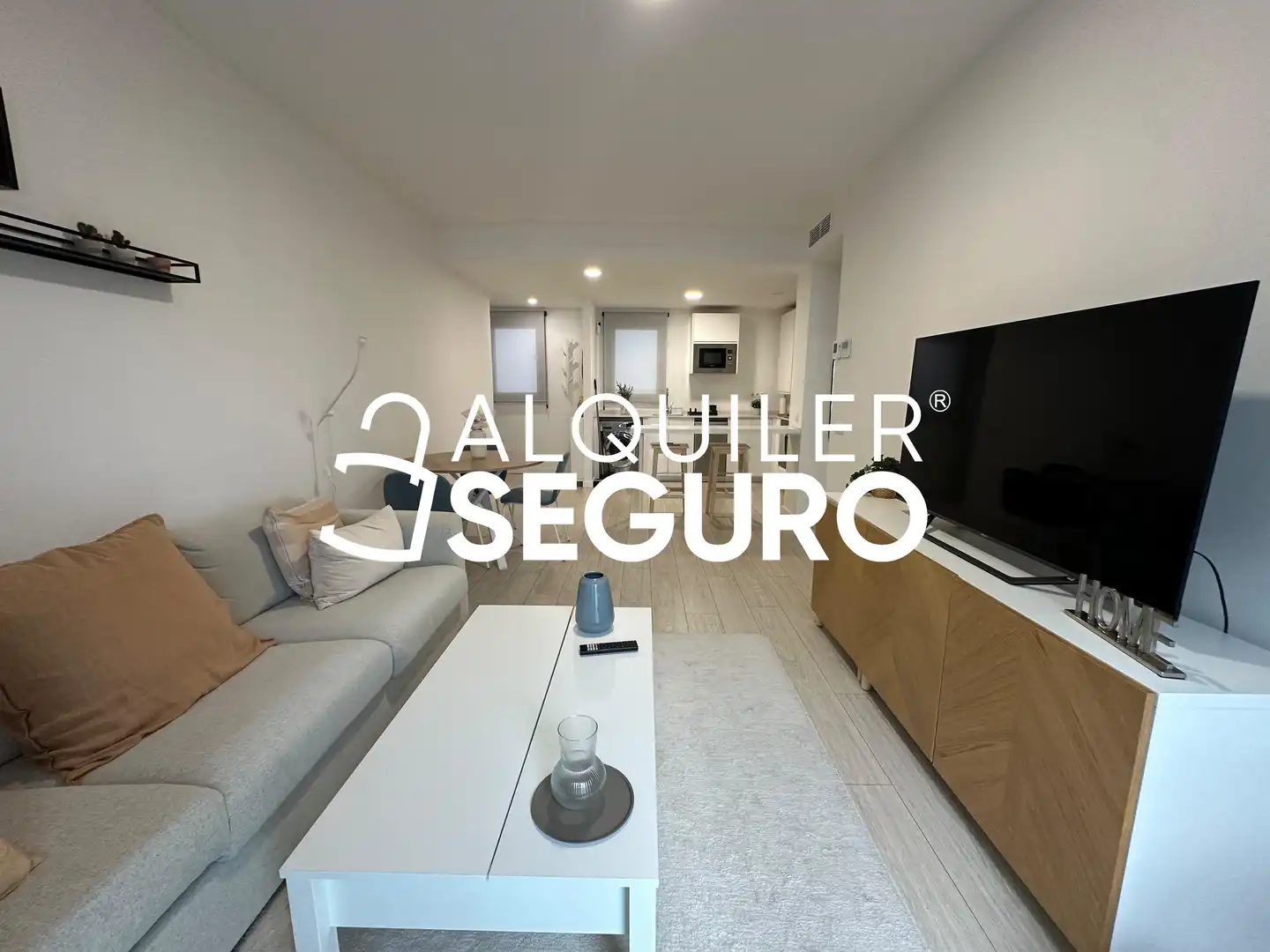 Wohnzimmer von Wohnung zur Miete in Centro