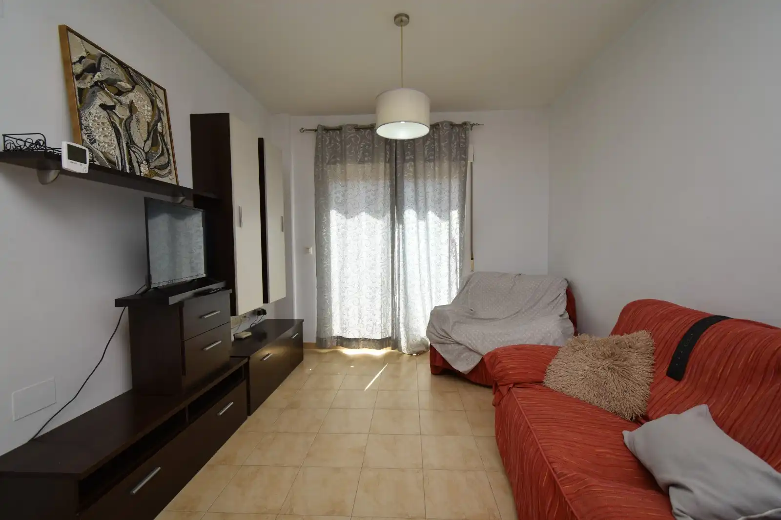 Sala d'estar de Pis en venda en El Ejido amb Moblat i Balcó
