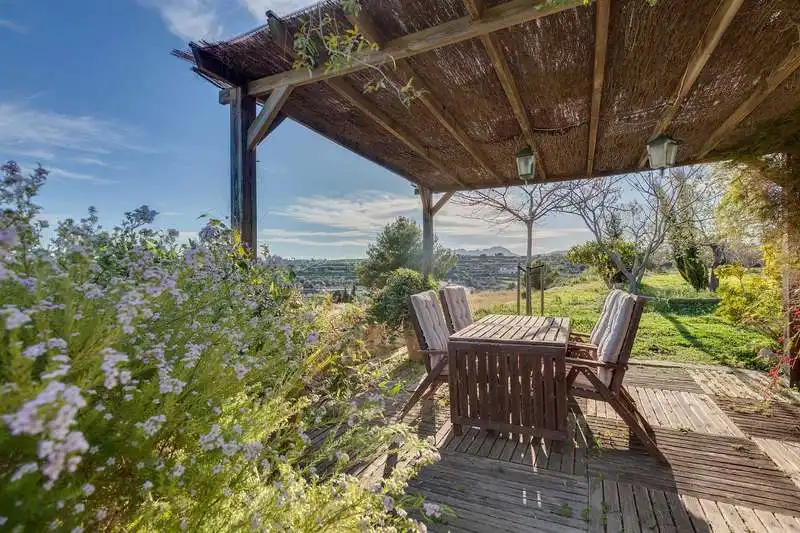 Terrassa de Finca rústica en venda en Teulada amb Jardí privat, Terrassa i Traster