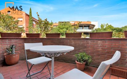 Terrace of Flat for sale in Sant Cugat del Vallès  with Air Conditioner, Terrace and Balcony