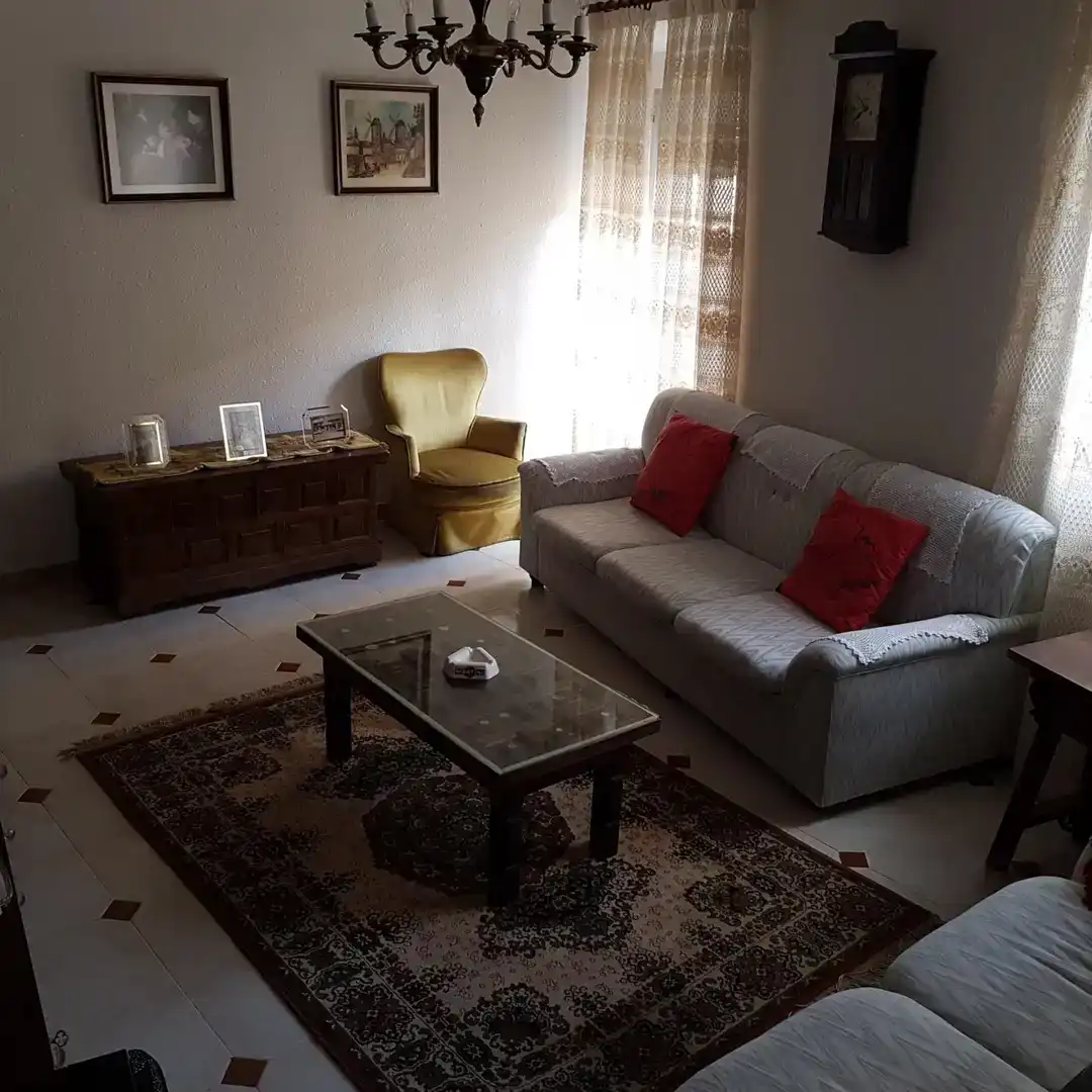 Sala d'estar de Pis en venda en Arcos de Jalón amb Moblat, Forn i Rentadora