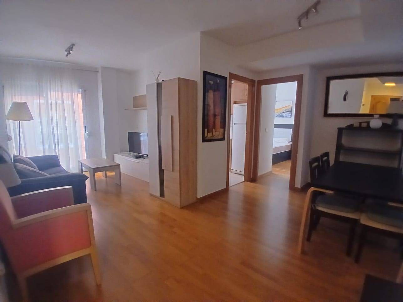 Sala de estar de Apartamento de alquiler en Cartagena con Aire acondicionado y Calefacción