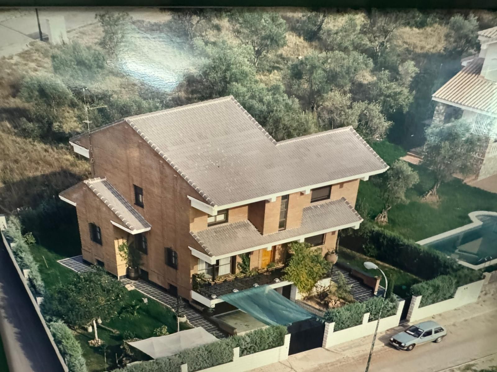 Exterior view of House or chalet for sale in Cáceres Capital  with Air Conditioner, Heating and Private garden