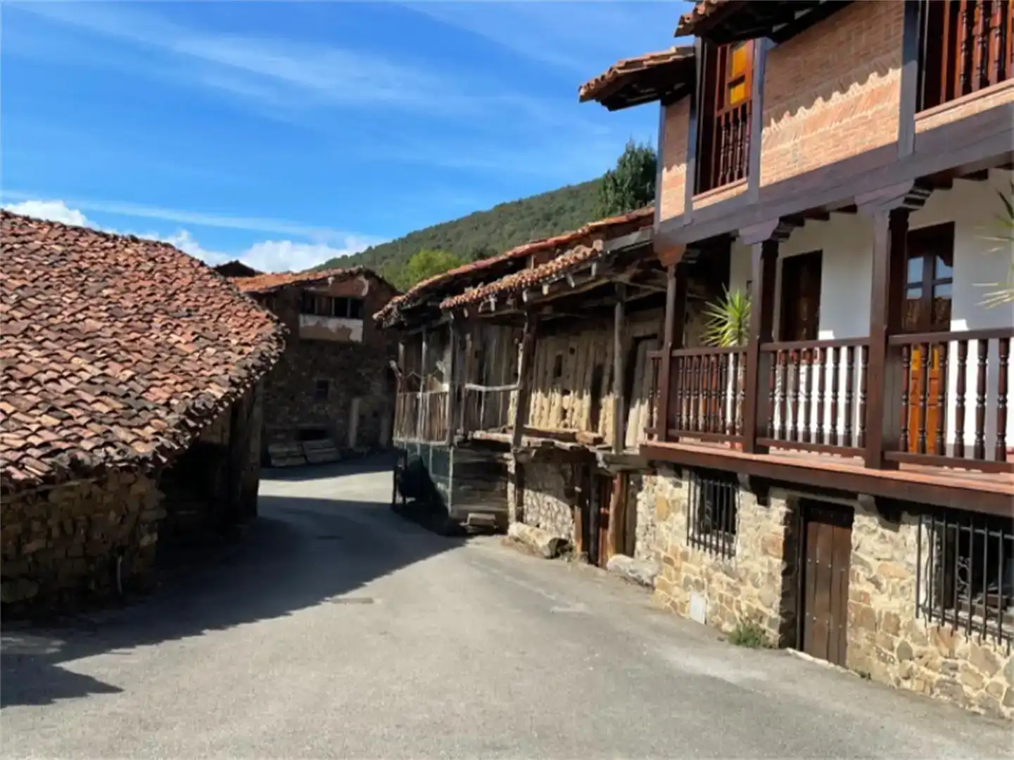 Vista exterior de Casa adosada en venda en Vega de Liébana