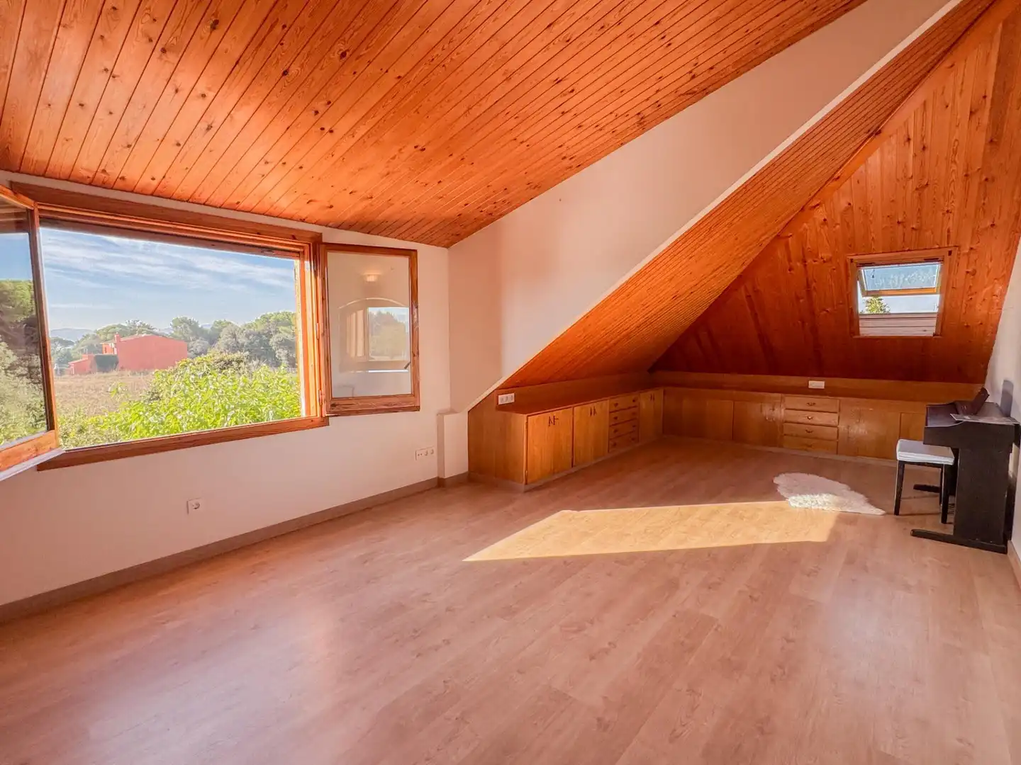 Sala d'estar de Casa o xalet en venda en Sant Antoni de Vilamajor amb Calefacció, Jardí privat i Terrassa