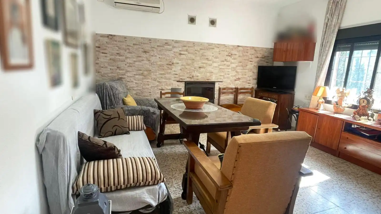Sala de estar de Casa o chalet en venta en Espiel con Calefacción, Jardín privado y Terraza