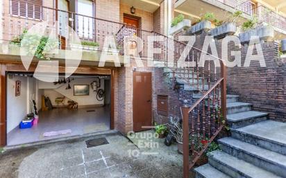 Exterior view of Single-family semi-detached for sale in Donostia - San Sebastián   with Private garden, Storage room and Balcony