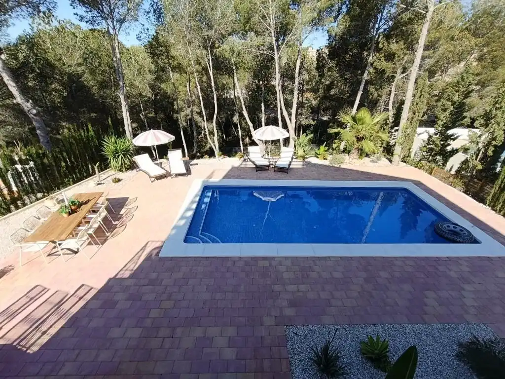 Piscina de Casa o chalet en venta en Pilar de la Horadada con Aire acondicionado, Calefacción y Jardín privado