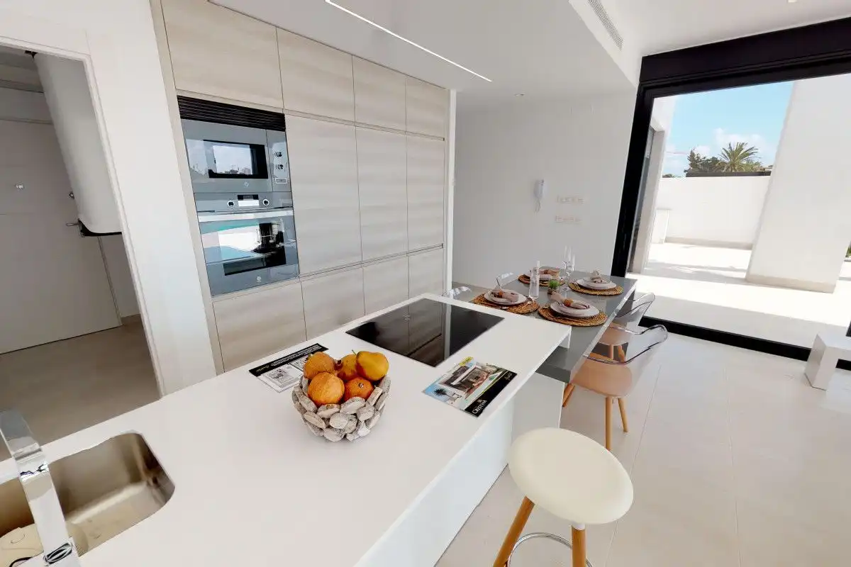 Cocina de Casa o chalet en venta en San Pedro del Pinatar con Piscina comunitaria