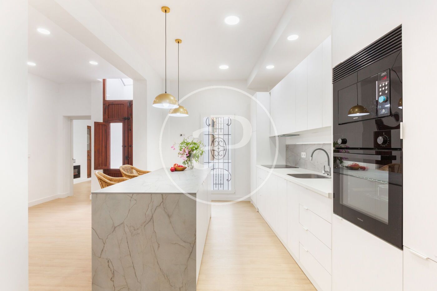 Kitchen of Single-family semi-detached for sale in Llíria  with Heating, Terrace and Balcony