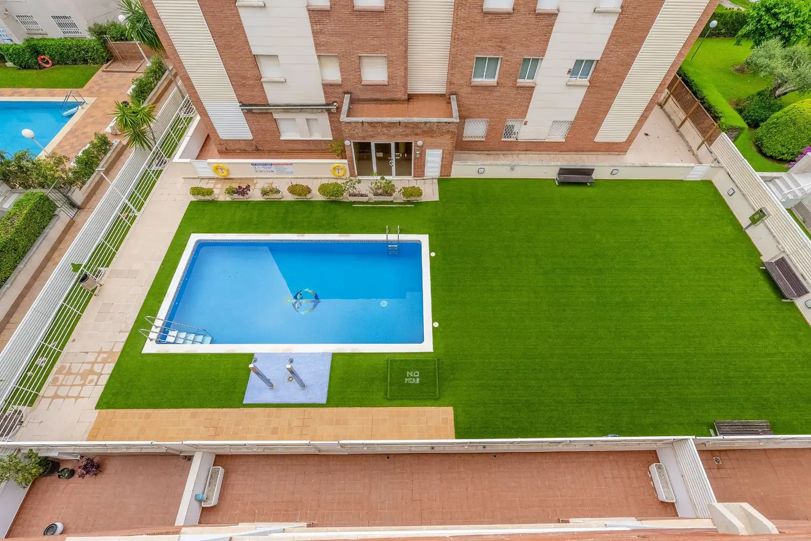 Swimming pool of Flat for sale in Calafell  with Air Conditioner, Heating and Terrace