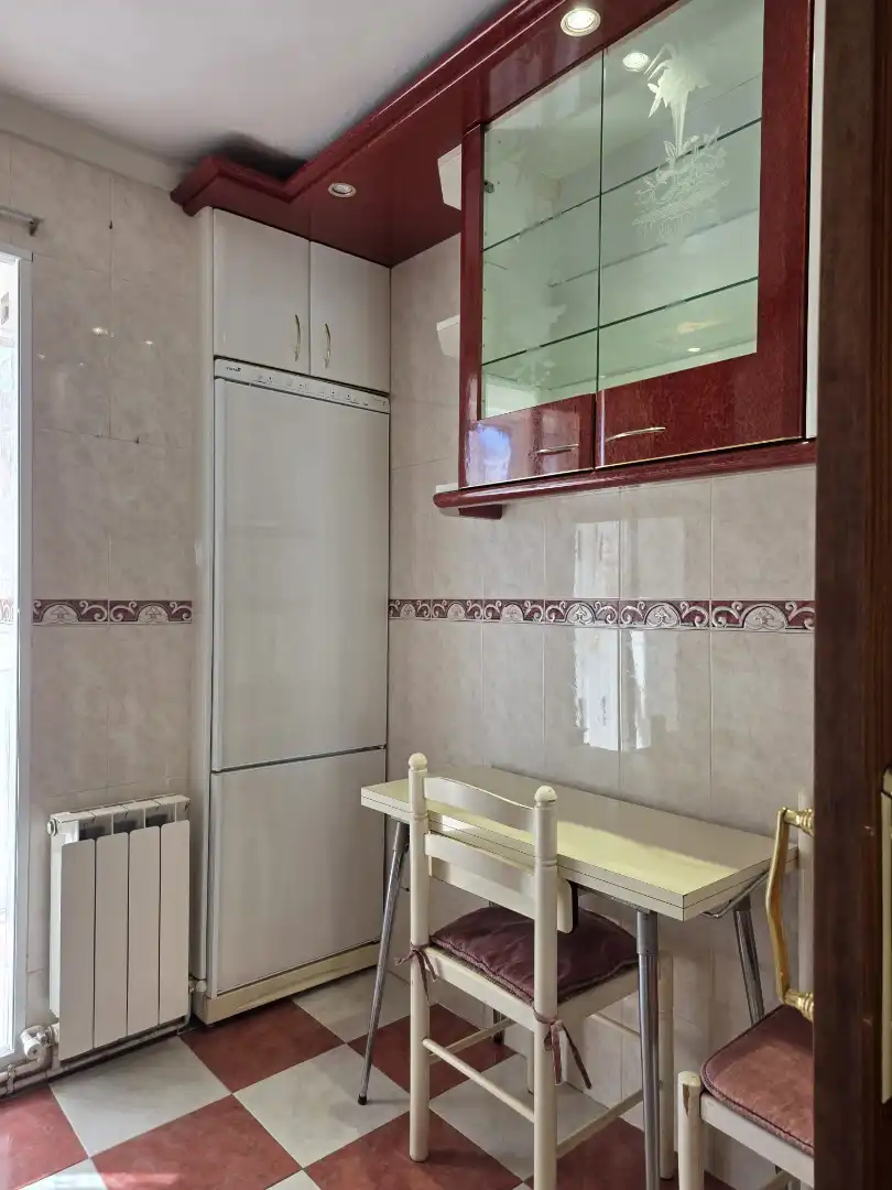 Kitchen of Flat for sale in Valladolid  with Heating, Terrace and Oven